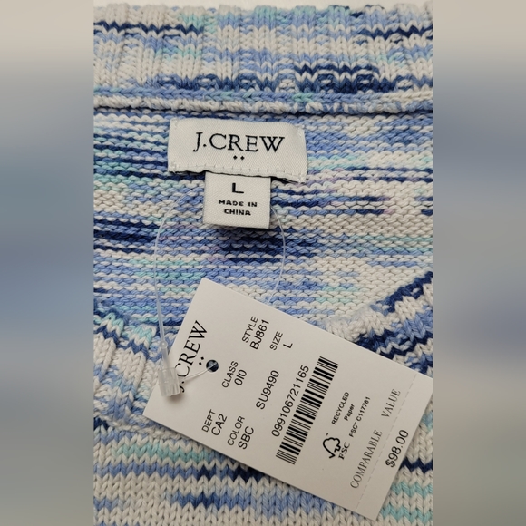 J Crew Raglan Space-dyed Sweater - Picture 5 of 5